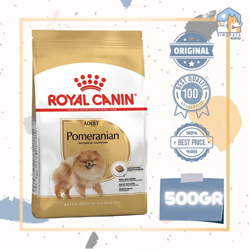 ROYAL CANIN POMERANIAN ADULT 500GR FRESHPACK