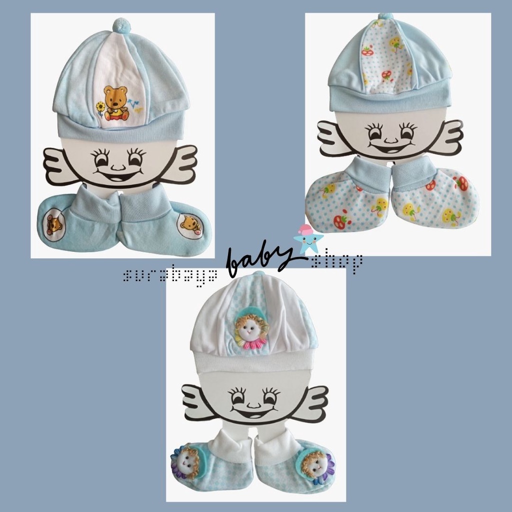 TOPI KUPLUK SET / TOPI + KAOS KAKI LUSIANA E 657100