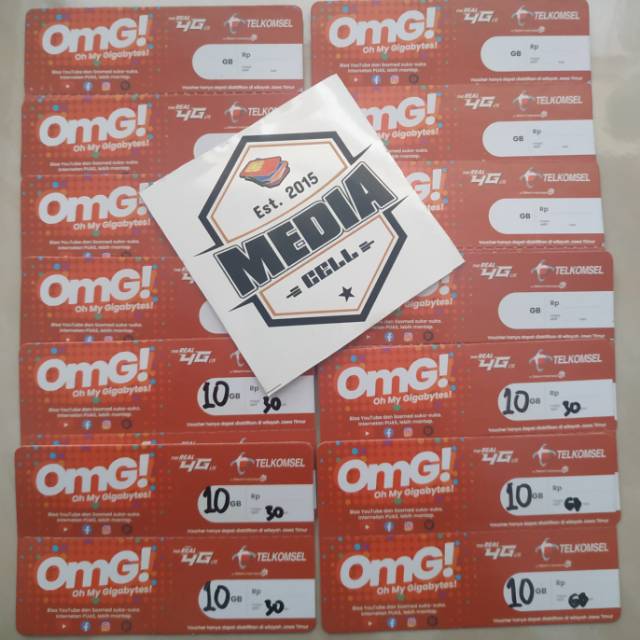 Voucher Data Telkomsel 10GB 30Hari JATIM [Kode Bisa Dikirim via Chat]