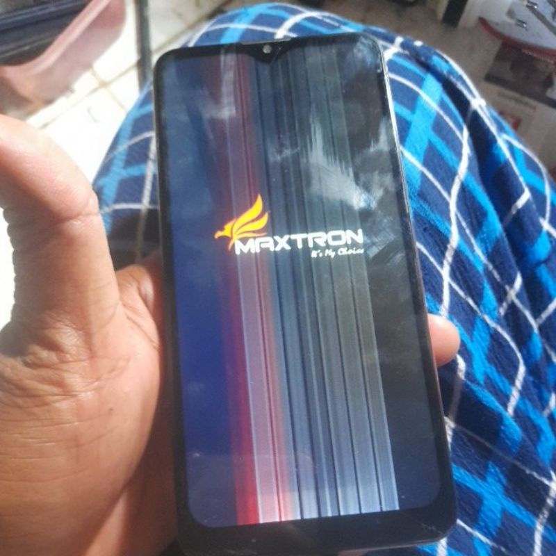 maxtron s11 galaxi fingerprin ram4/32 minus lcd garis