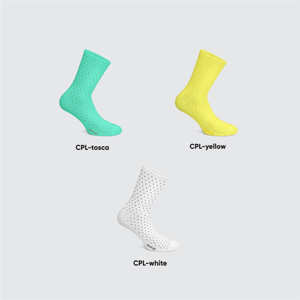 {Paket 3 PCS} Kaos Kaki Polka | Maligi Socks | Long Size