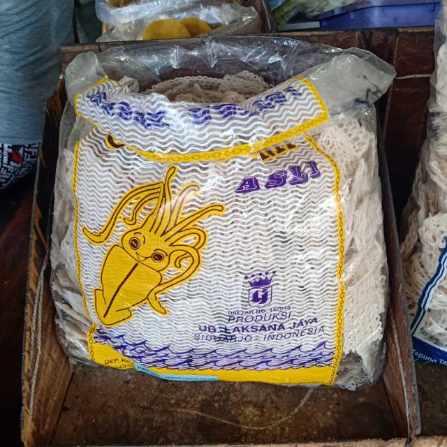 

kerupuk ikan kotak putih