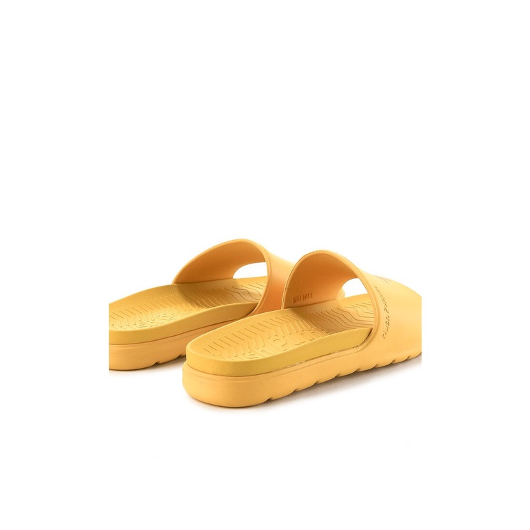 SANDAL SLIDE HUSH PUPPIES PRIA ORIGINAL CASUAL BRANDED KUNING HM16