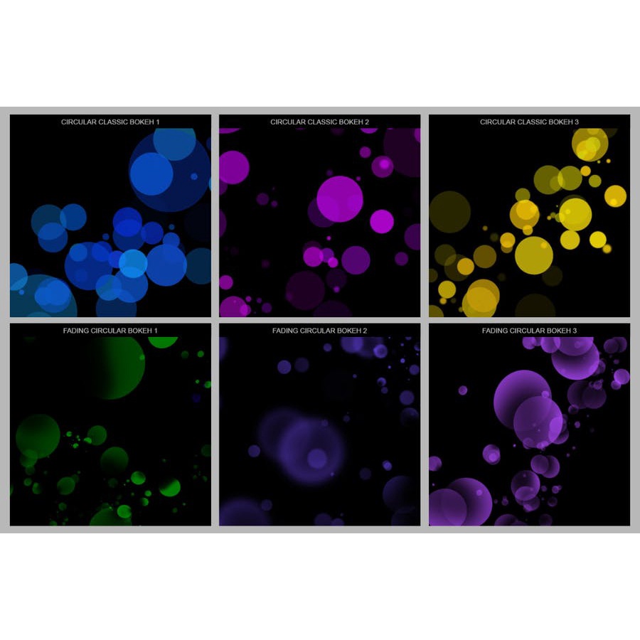 30 Bokeh - Photoshop Brushes