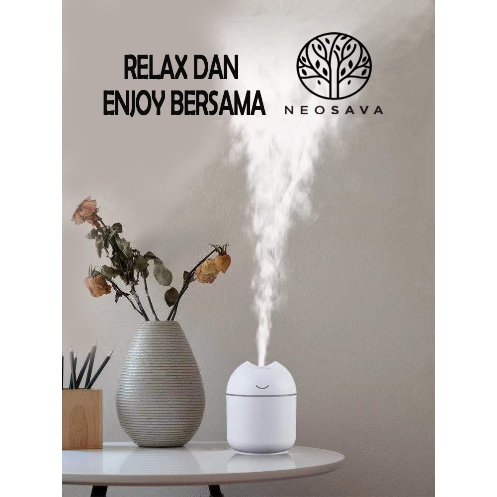 MINI HUMIDIFIER NEOSAVA AROMATERAPI essential oil Diffuser aromatherapy (BACA DESKRIPSI)-8