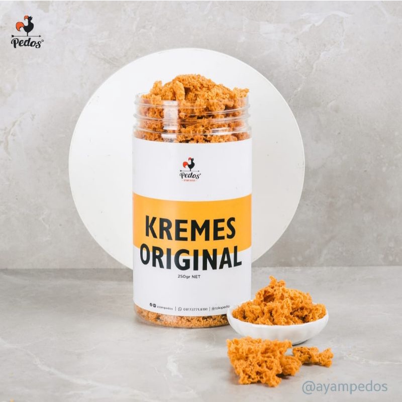 

Kremes Original 250gr | Kremesan Ayam | Kremes Ayam Pedos