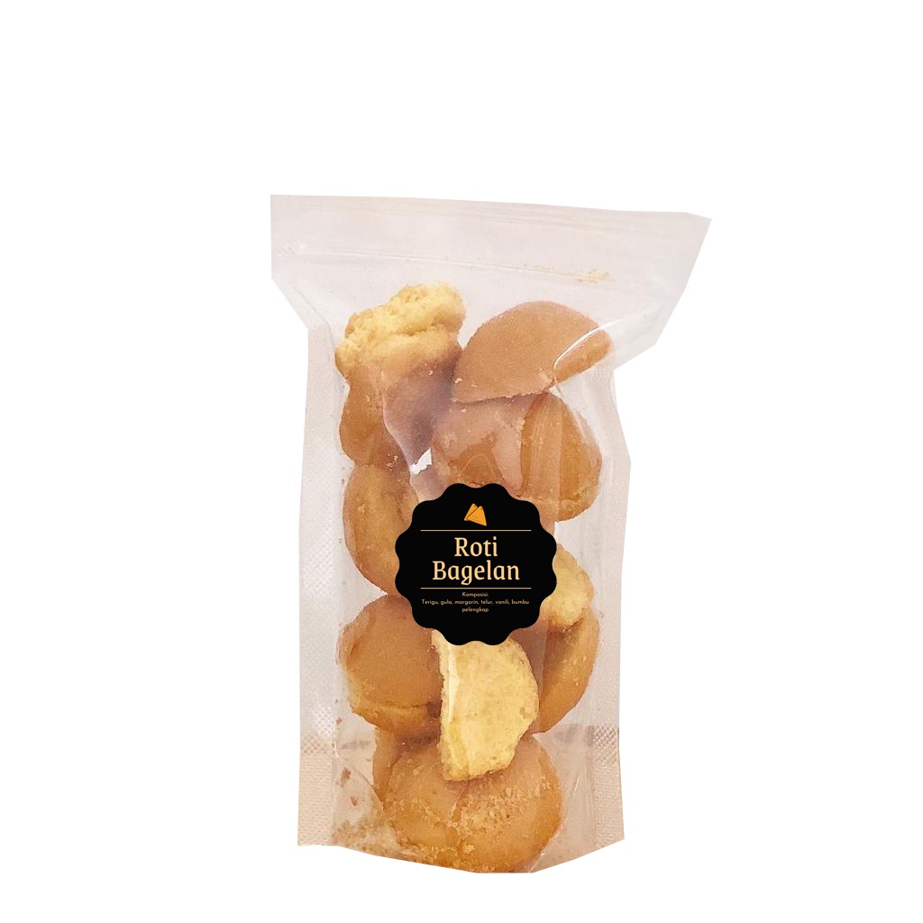 

Snack Roti Bagelan (S) 50gr / Snack Cemilan / Camilan Manis Makanan Ringan Bagelen