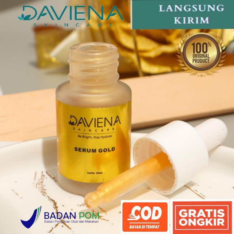 GOLD SERUM DAVIENA SKINCARE | SERUM GOLD SERIES DAVIENA | DAVIENA GOLD SERUM ORIGINAL