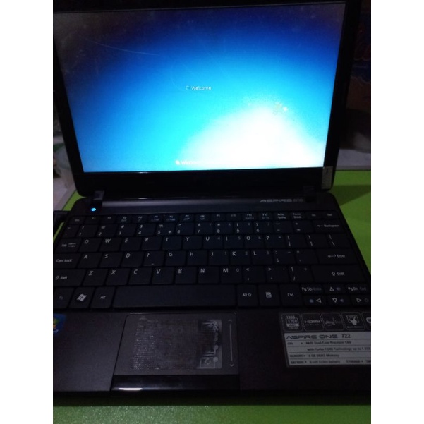 Notebook Acer Aspire One 722