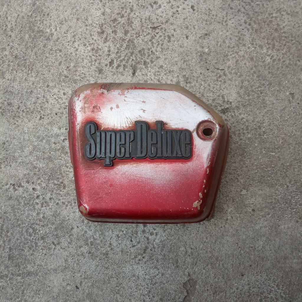 Box aki tutup aki sebelah kanan Yamaha V80 super deluxe original copotan motor