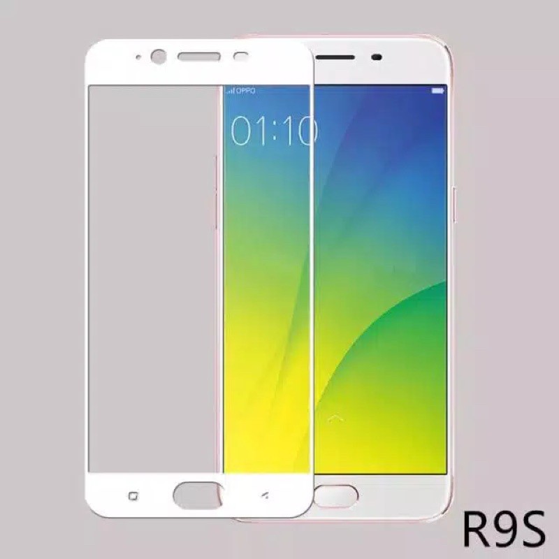 tempered glass fullayar oppo F1 F5 F1S A59 A35 A39 A37 A83 A71 anti gores kaca fullem fullglue