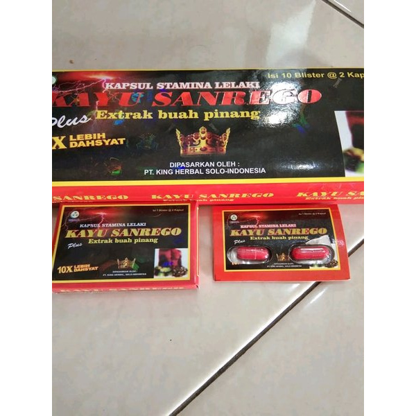 Jual Kapsul Sanrego original Limited