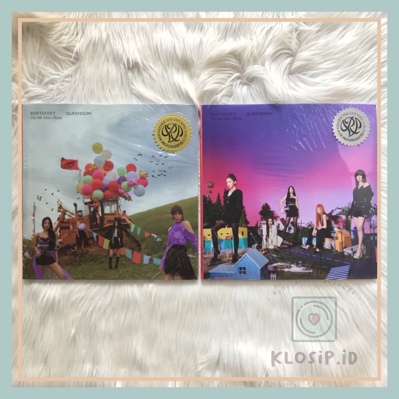 [READY STOCK] RED VELVET - QUEENDOM (PHOTOBOOK VER)