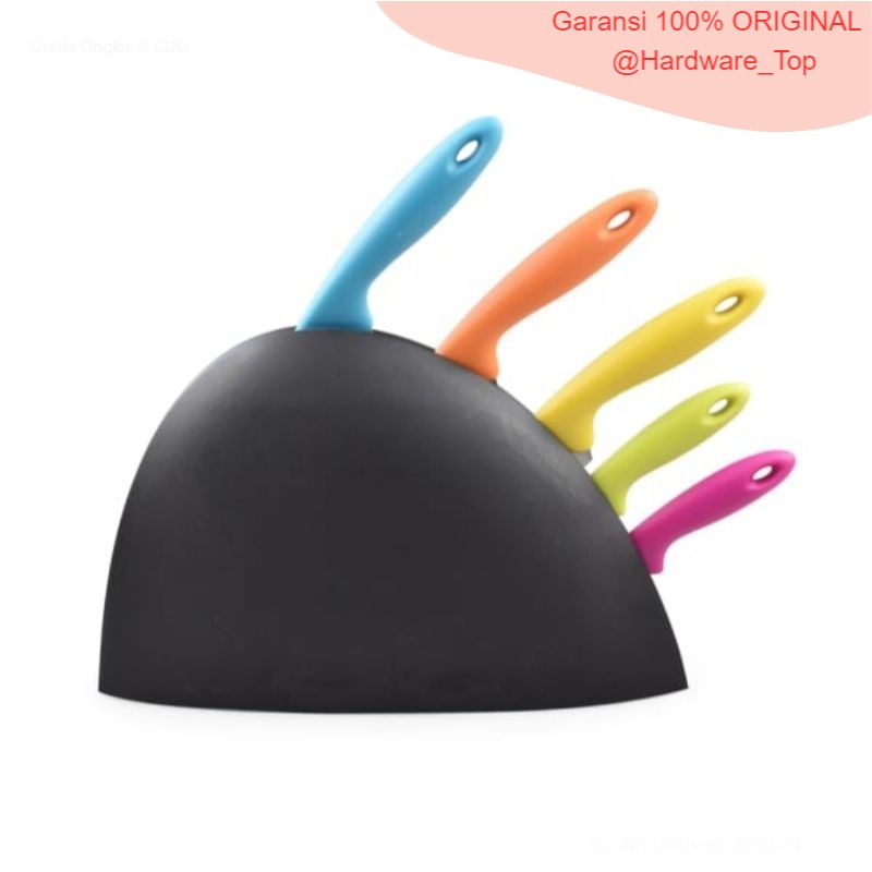 Krischef Set 5 Pcs Pisau Dapur / Pisau Dapur / Pisau Masak