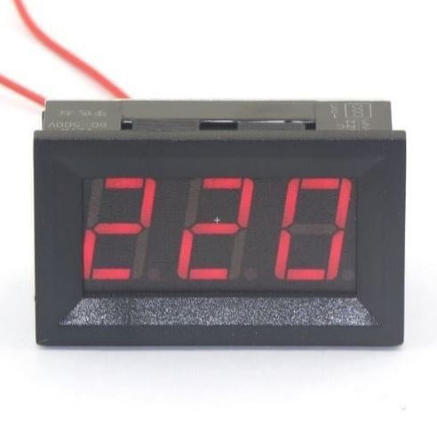 Voltmeter Digital AC 50V-500V 3 digit 0.56 inch