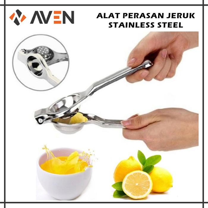

Aven Alat Perasan Lemon Squeezer Jeruk Nipis Stainless Steel