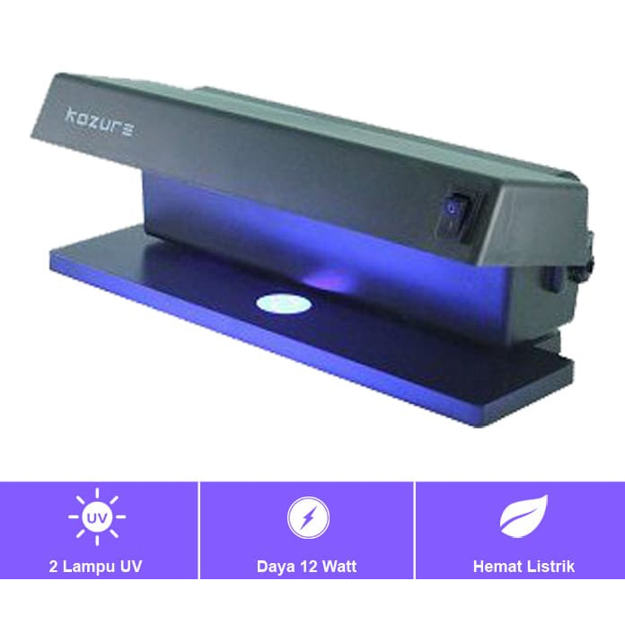 LAMPU UV CEK UANG PALSU / ALAT PENDETEKSI UANG PALSU ULTRAVIOLET