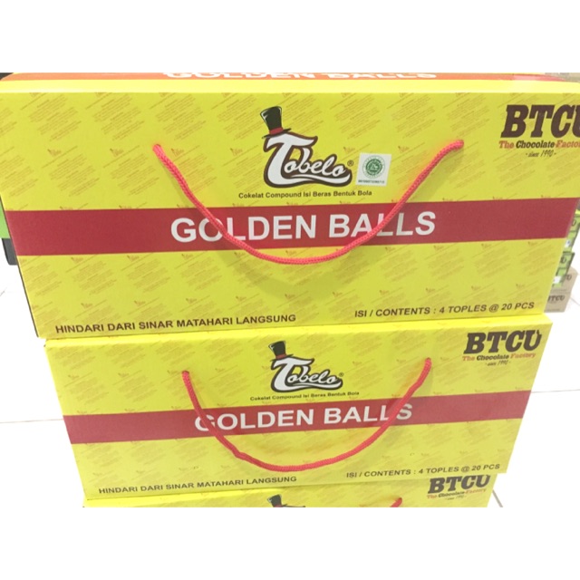 

Golden Balls (Cokelat Tobelo)