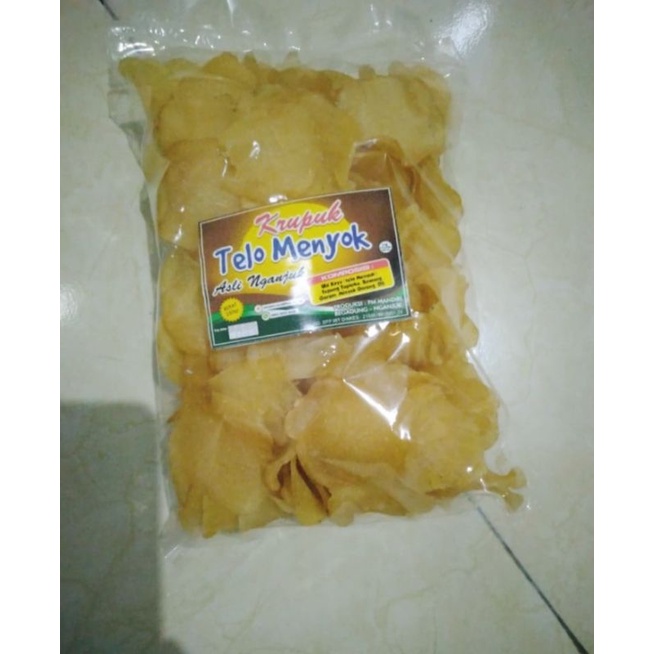 

krupuk telo original mentah