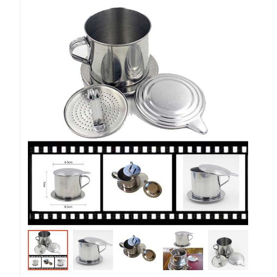 HARGA GROSIR Vietnam Drip Kopi Saringan Kopi Filter Kopi Gelas Kopi Peralatan Kopi  Vietnam drip