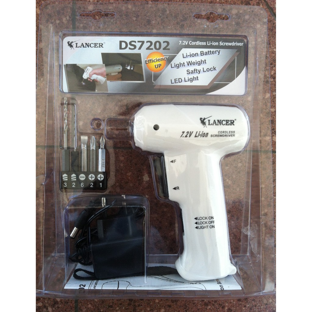 LANCER CORDLESS SCREW DRIVER DS-7202