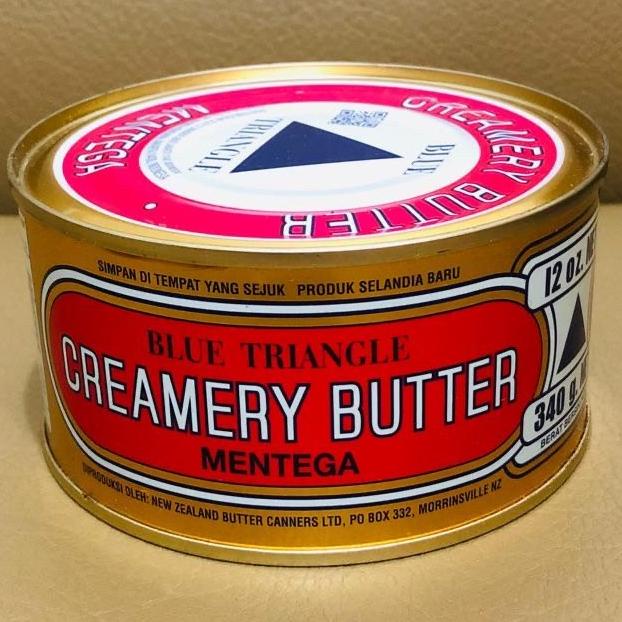 

(BISA COD) Butter Mentega Blue Triangle Segitiga Biru 340gr TERBATAS Kode 425