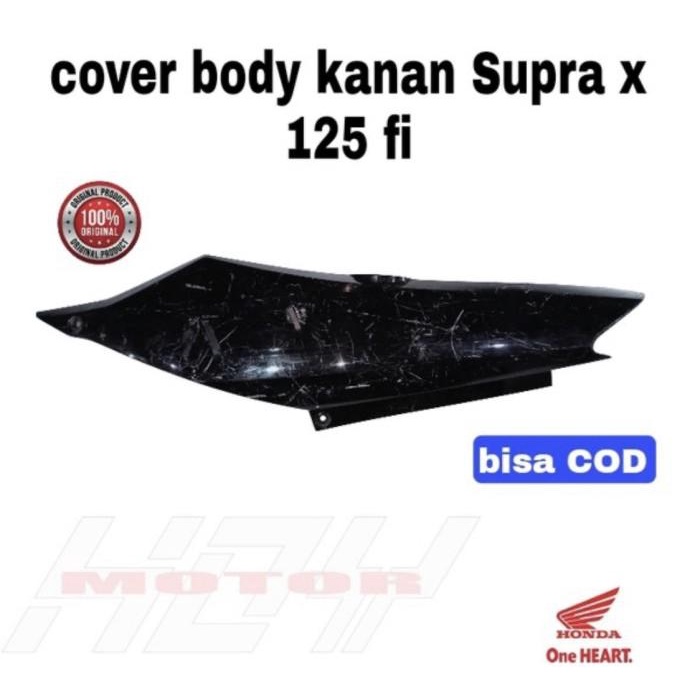 (H) cover body kanan Motor Honda Supra x 125 Original second