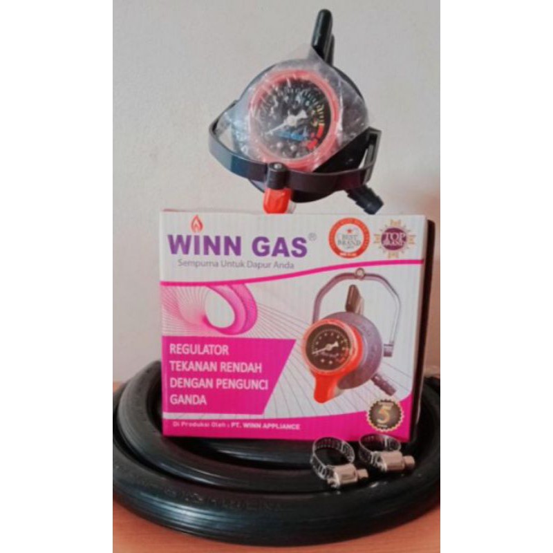 Winn Gas  , W 900 M  , Win Gas  ,  Selang  , Regulator  , Gas  , LPG 3 Lapis Asli Ori