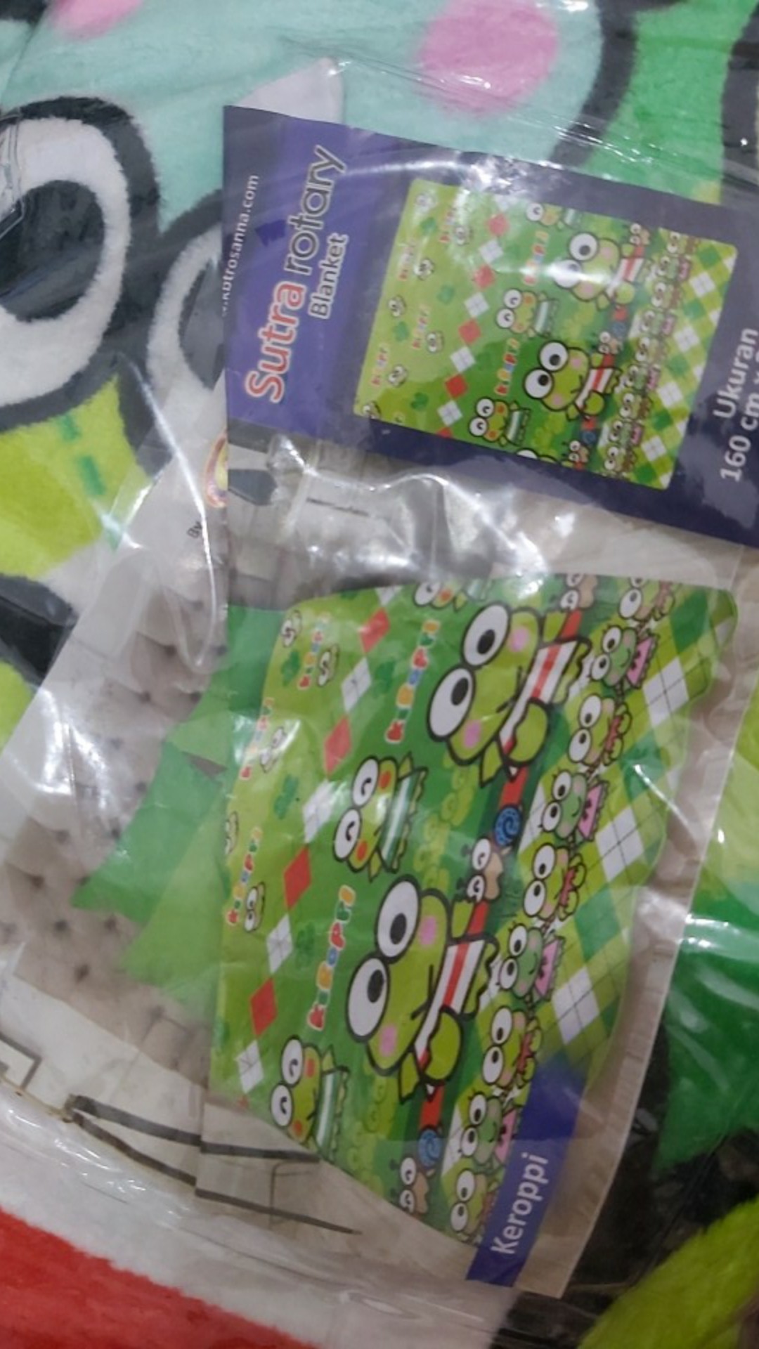 Ww Selimut Vito - Sutra Rotary - Pilihan Motif - 160x200 - Bulu Halus