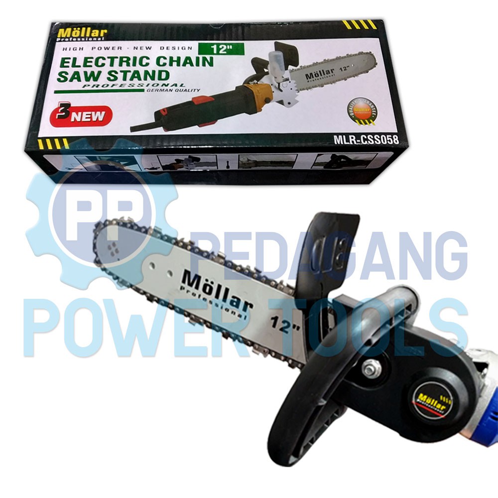 MOLLAR ADAPTOR MINI CHAINSAW MESIN GERINDA - DUDUKAN CHAIN SAW STAND