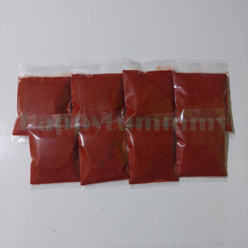 

HPT - Paprika Bubuk Asli Kualitas Premium/Rempah Bumbu Dapur Paprika/Ground Paprika/Paprika Powder/Pure Bell Pepper Powder