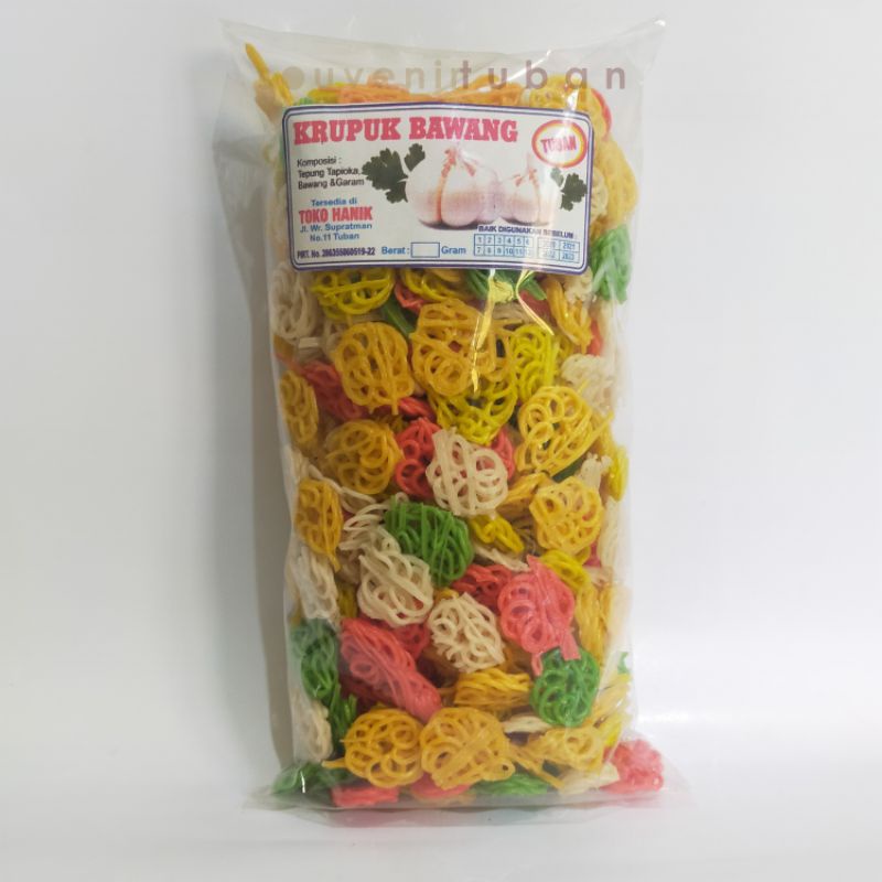 

Kerupuk Bawang Warna Warni Seblak