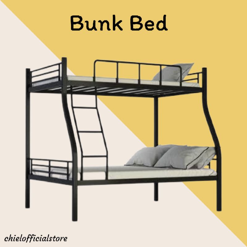 Jual Ranjang Besi Tingkat - Bunk Bed 120x190 Dan 90x190cm 3 Kaki Dan 4 ...