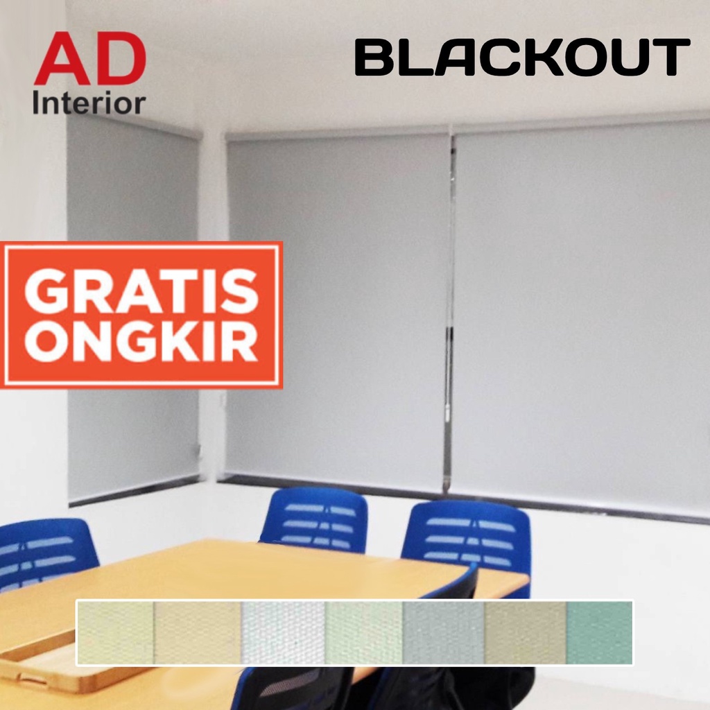 Roller Blind Chain BLACKOUT