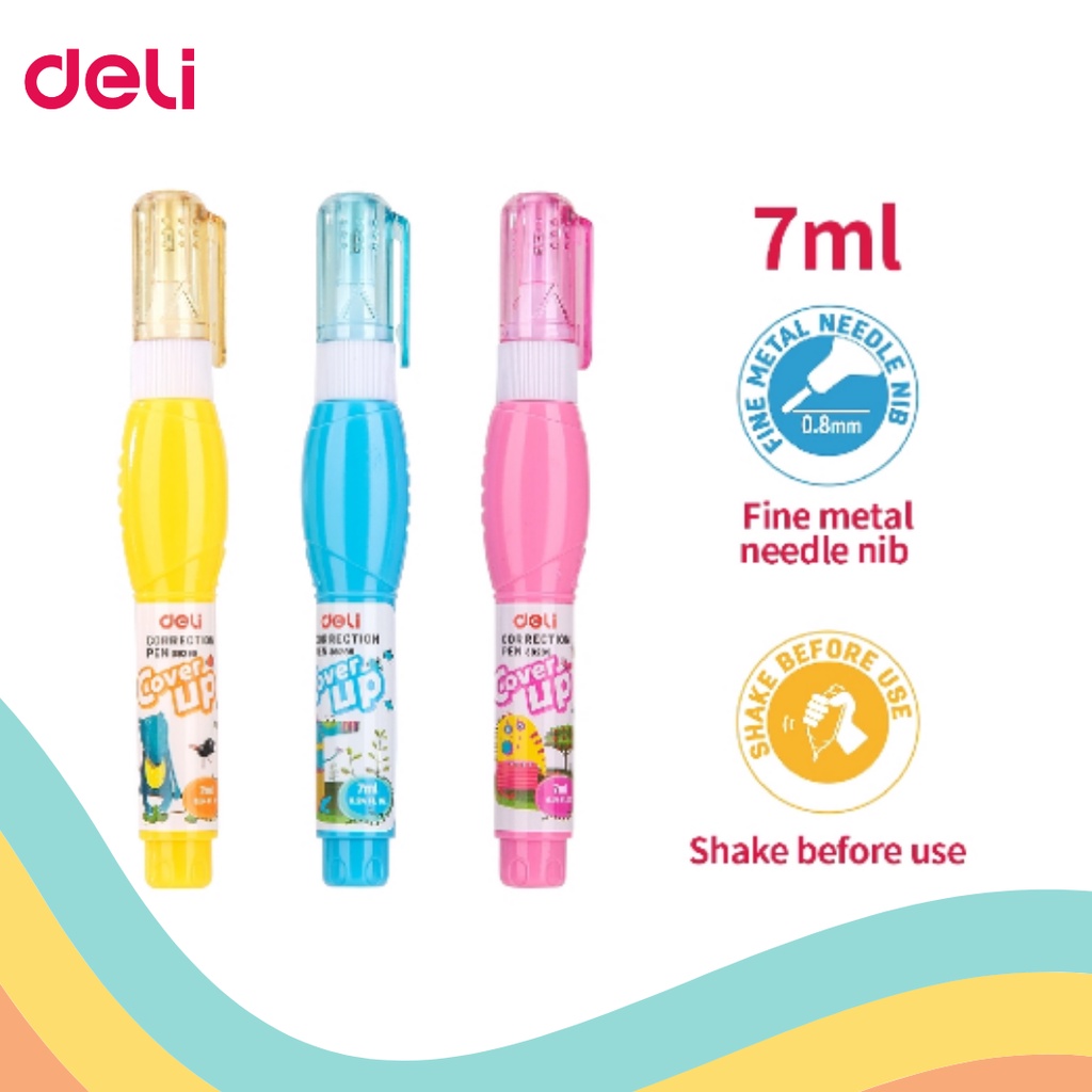 

CORRECTION PEN CAIR DELI E-39299 (1 PCS)