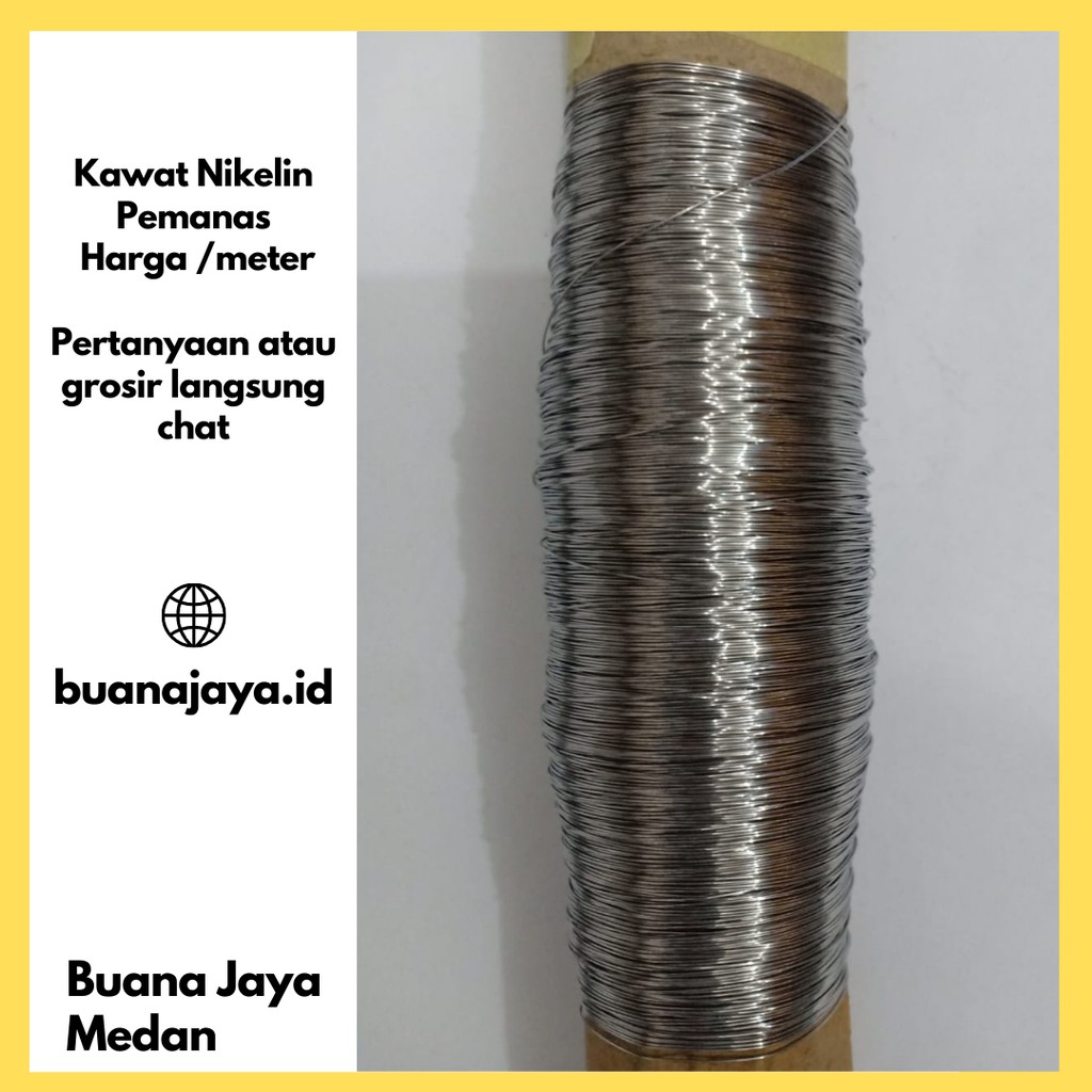 Grosir Kawat Nikelin 0,4mm Per Meter 0,4 Mm Niklin Pemanas Medan BA1nQnRhwq0dJdw