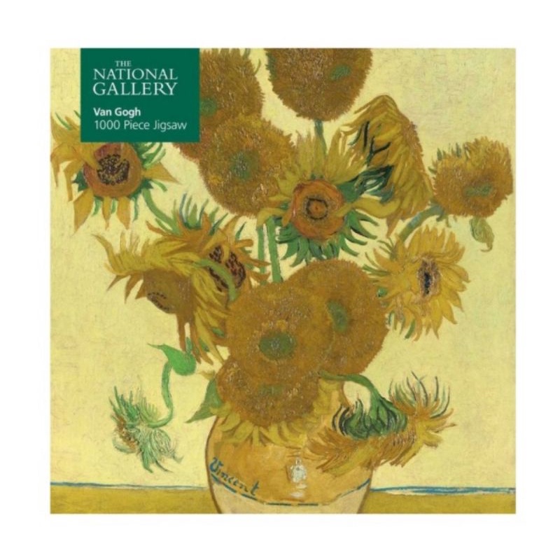 National Gallery: Vincent Van Gogh Sunflower 1000 Piece Jigsaw Puzzle