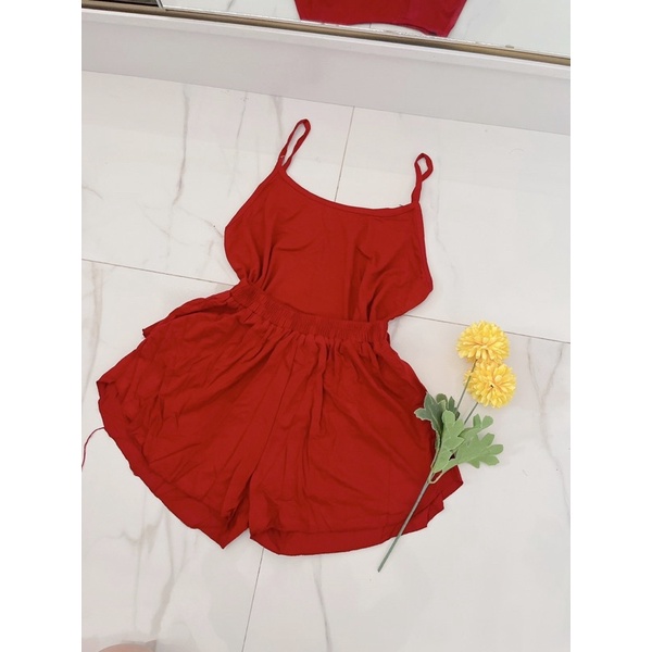 stelan hotpans singlet ,setelan wanita tanktop.oneset/set polos tanktop korean murah.sleepwear pym