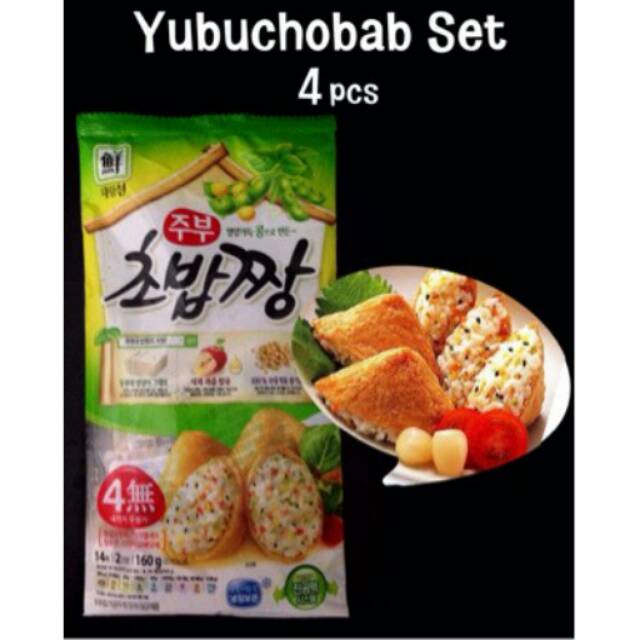 

Yubuchobab Korean Tofu for Rice (Kulit Tahu Sushi) Yubuchobap