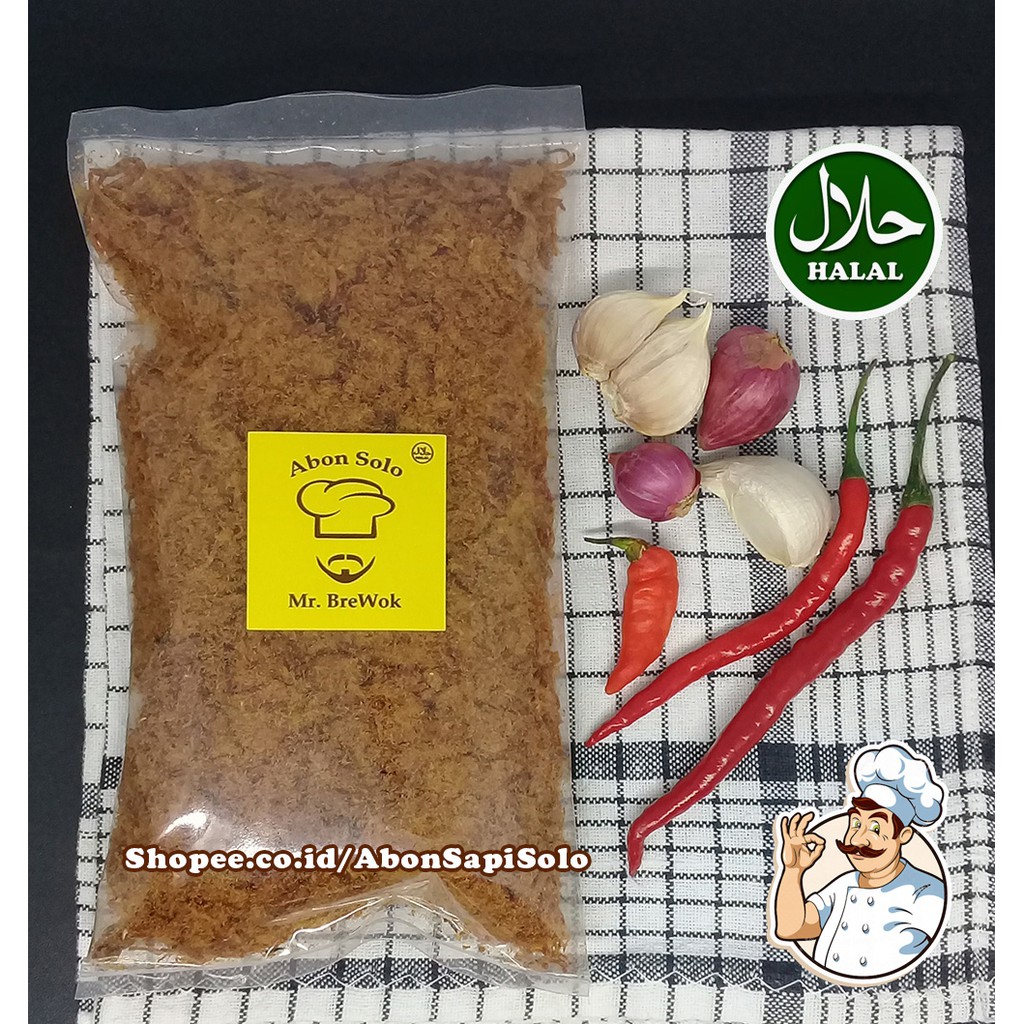 

Abon Sapi Katering Mr. BreWok Khas Solo