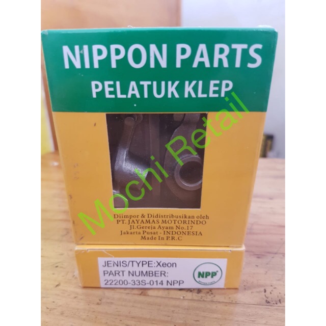 Pelatuk Klep Xeon Karbu NPP