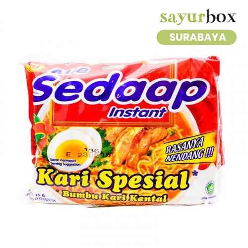 

Sedaap Mie Kari Kental Spesial 75 gram (Sayurbox) - SURABAYA