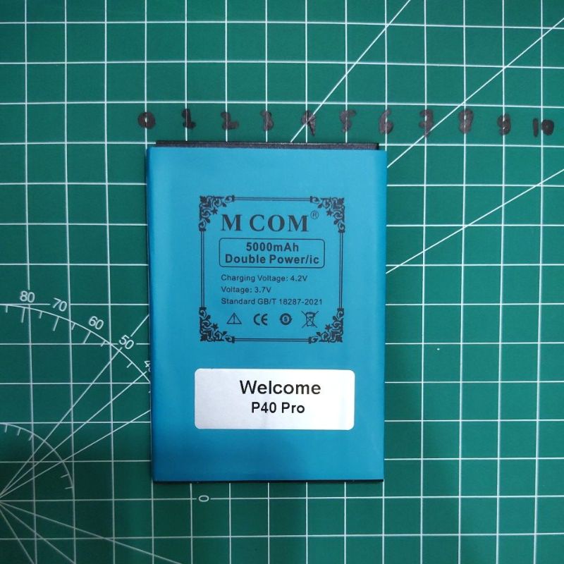 WELCOME P40 , WELCOME P40 PRO , WELCOME RENO 3 PRO , WELCOME NOTE 30 PLUS V.3 BATERAI BATTERY BATT BATLE MANTUL