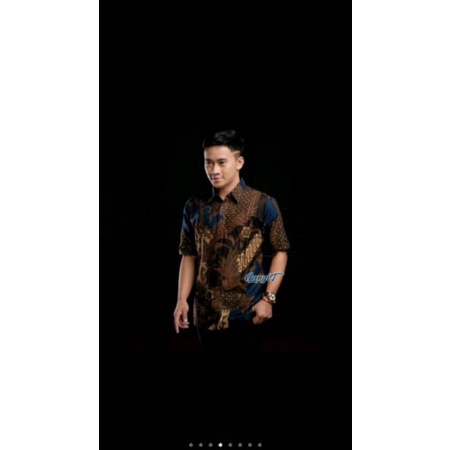 Kemeja Batik Jumbo exclusive original butik Atasan Batik Seragam M L XL XXL -10XL