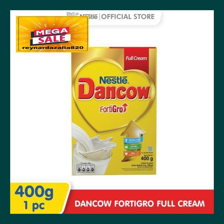 

Reypsum Dancow Fortigro Susu Bubuk Full Cream Box 400G S30Cryr