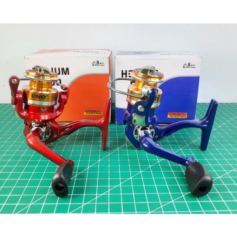 Reel Pancing Udang Uno Helium 500 8 bearring
