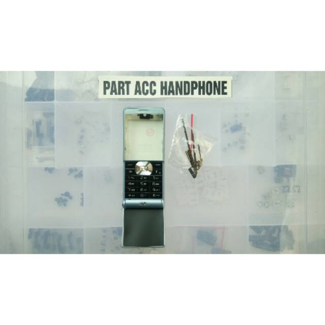 Casing sony ericsson fullset w350 w350i biru