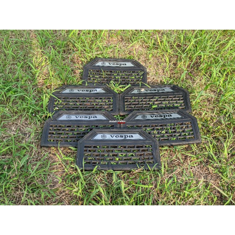 tatakan plat nomer belakang vespa dudukan plat nomer vespa lawasan stok lama dudukan plat nomer vesp