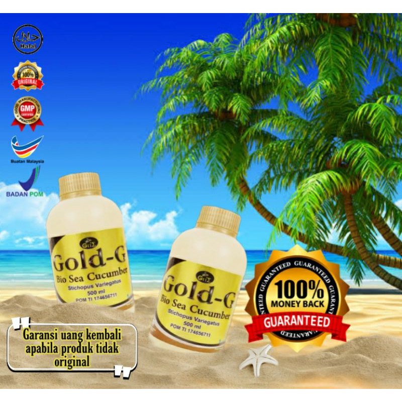 

gold g 500ml asli original jelly gamat gold