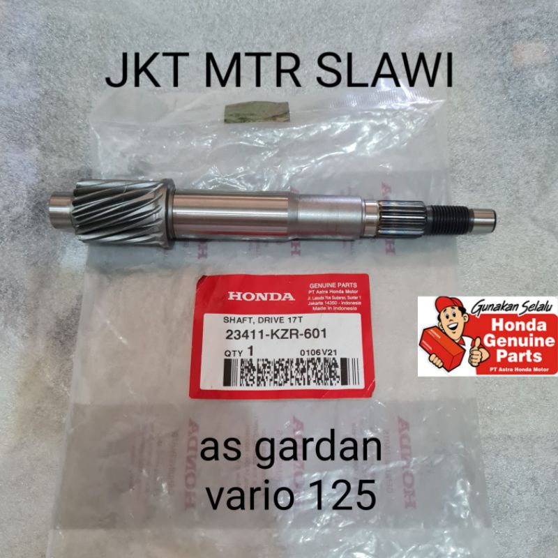 23411 KZR 601 As gardan vario 125 old non led ori honda ahm